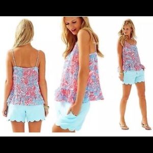 Lilly Pulitzer Coral Top